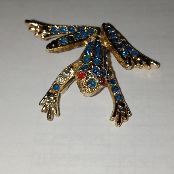 Vintage frog brooch - Picture 3 of 5